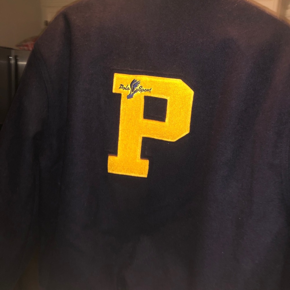 RARE NWT Polo Sport Pwing Reversible VarsityJacket
